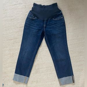 Old Navy, Size 6, Maternity Boyfriend Straight Jeans